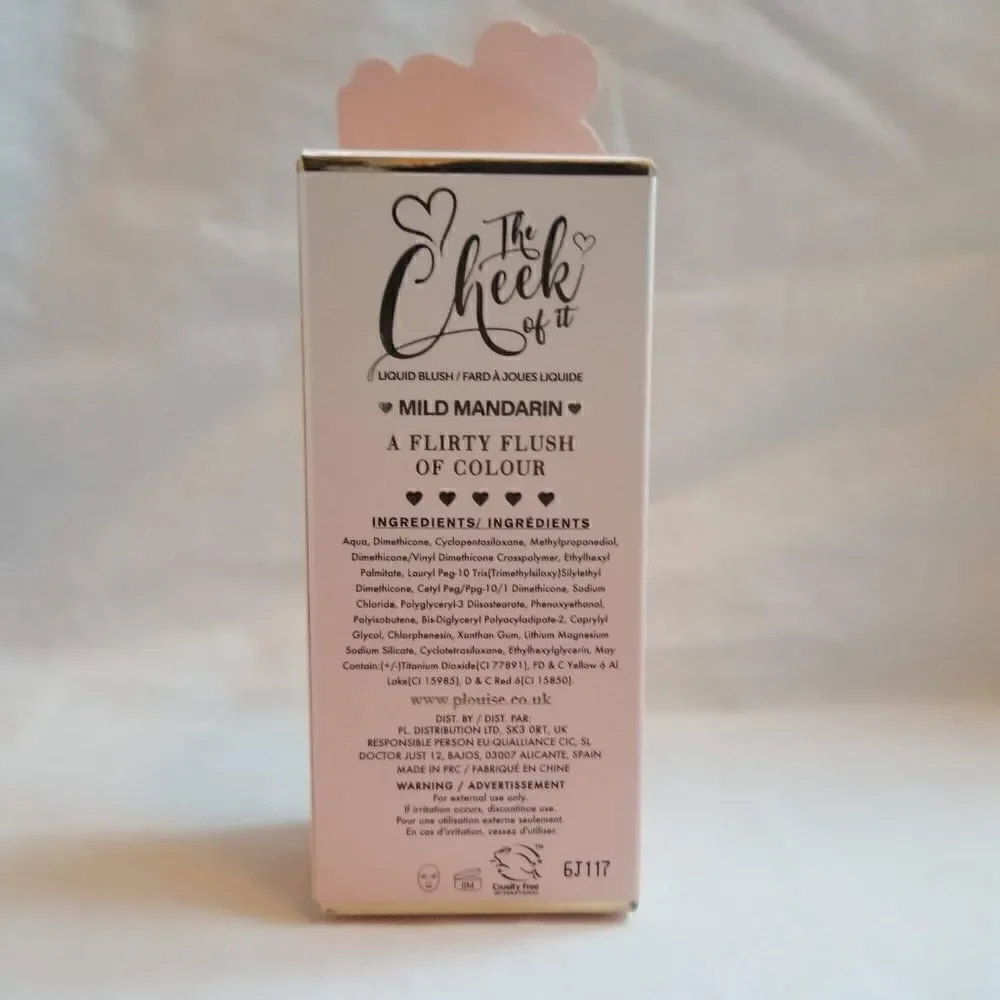 P.Louise The Cheek of it - Liquid Blush - Mild Mandarin